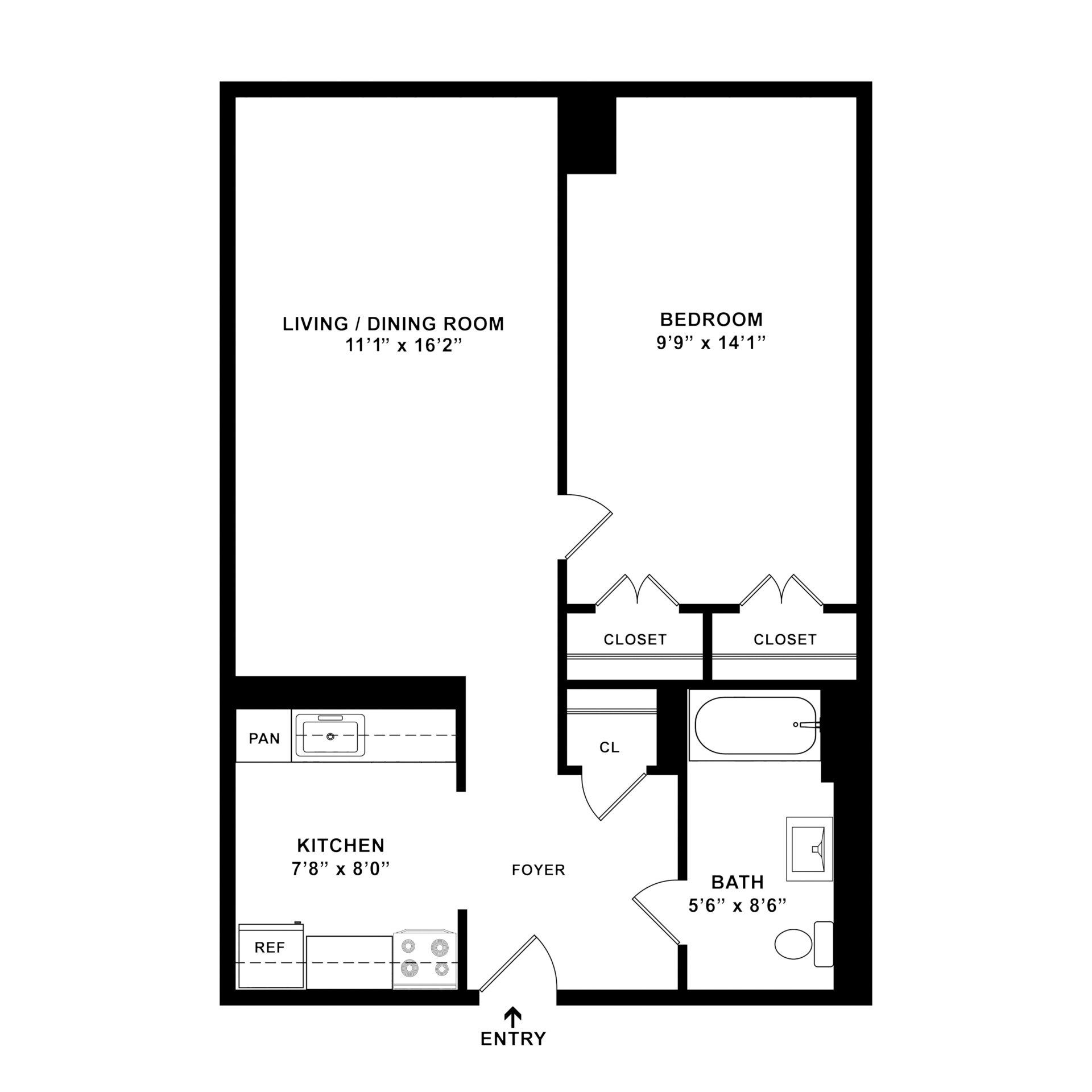 Apartment A 1 Bedroom 1 Bathroom Apartment at Weinberg House Apartment A 1 Bedroom 1 Bathroom Apartment at Weinberg House